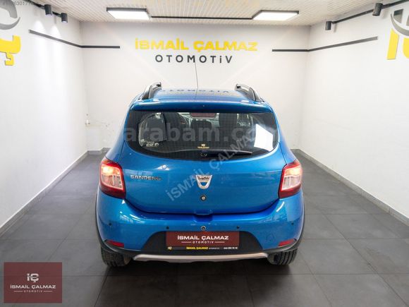 "%0 FAİZ KREDİ"2015 SANDERO STEPWAY 1.5 DCI "124.787 KM"