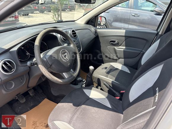 *KK 12 AY TAKSİT İMKANI*TEKBAŞ 2.EL ADANA'DAN DACİA SANDERO