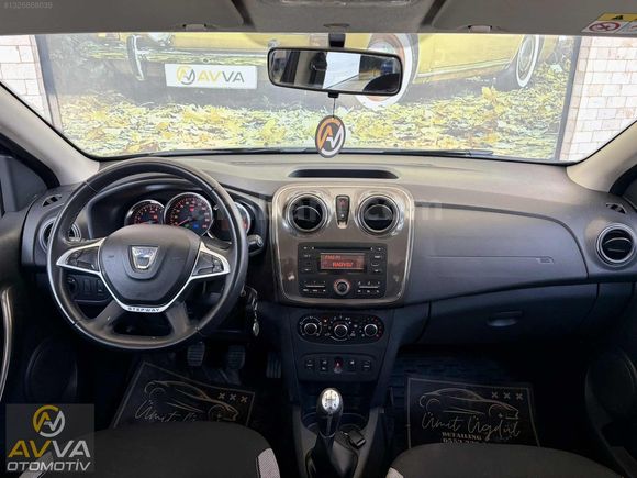 AVVA OTOMOTİV'den.2017 MD.DACIA SANDERO 1.5 DCİ STEPWAY.HATASIZ