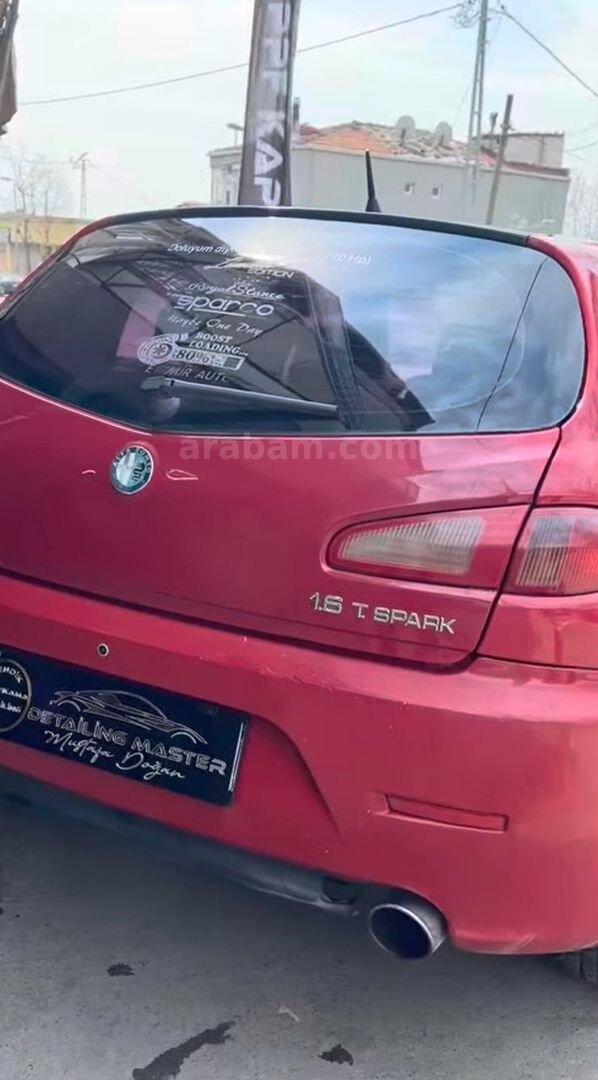 Galeriden Alfa Romeo 147 1.6 TS Black Line 2006 Model Siirt 227.000 km Kırmızı 6