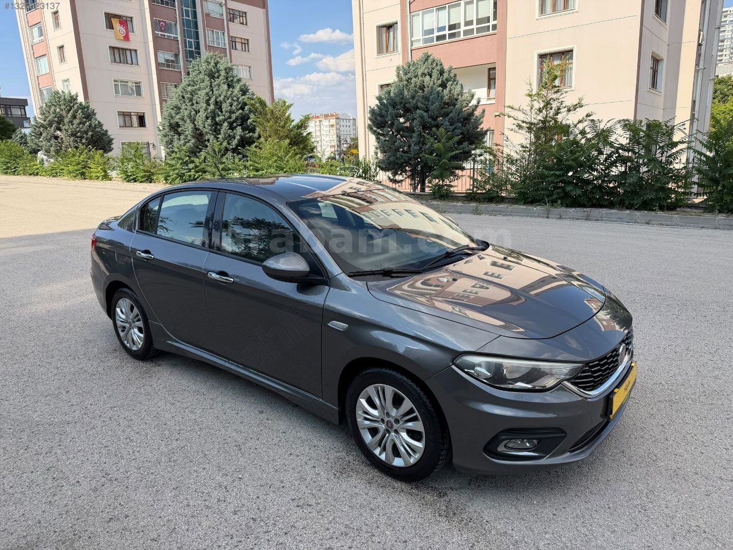 Galeriden Fiat Egea 1.4 Fire Urban 2016 Model Ankara 99.500 km Füme 5