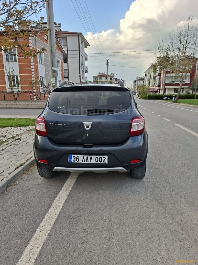 Galeriden Dacia Sandero 0.9 TCe Stepway 2016 Model Konya 315.000 km Gri 4