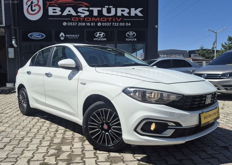 Galeriden Fiat Egea 1.4 Fire Easy Plus 2022 Model Afyonkarahisar 37.000 km Beyaz