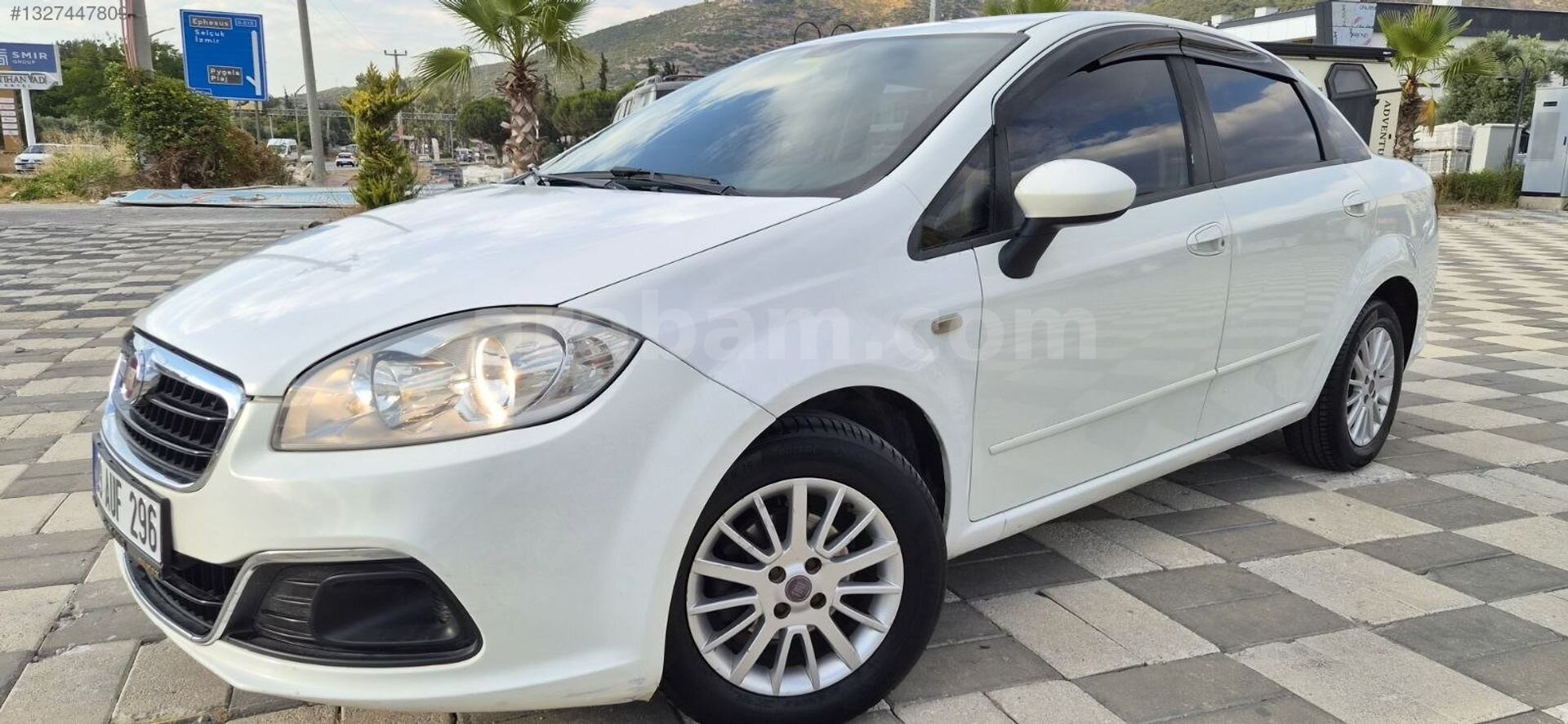 Galeriden Fiat Linea 1.3 Multijet Pop 2013 Model Aydın 228.000 km Beyaz 1
