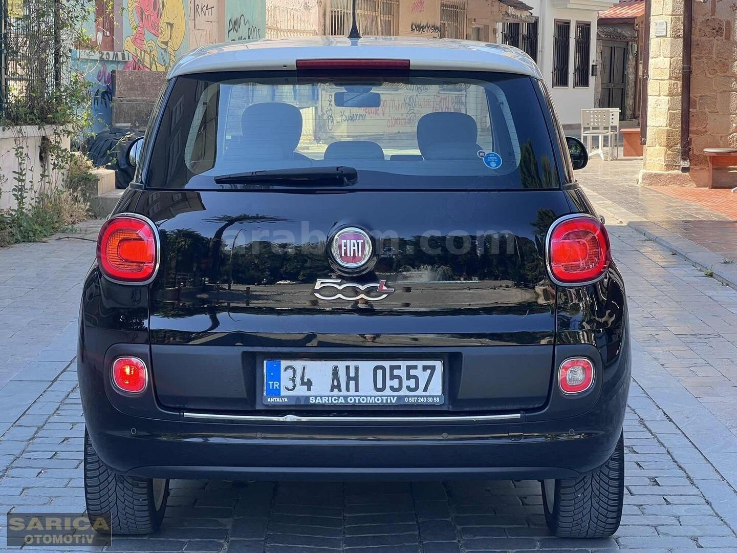 Galeriden Fiat 500 Ailesi 500L 1.3 Mjet Bi-Color 2013 Model Antalya 172.000 km Siyah 7
