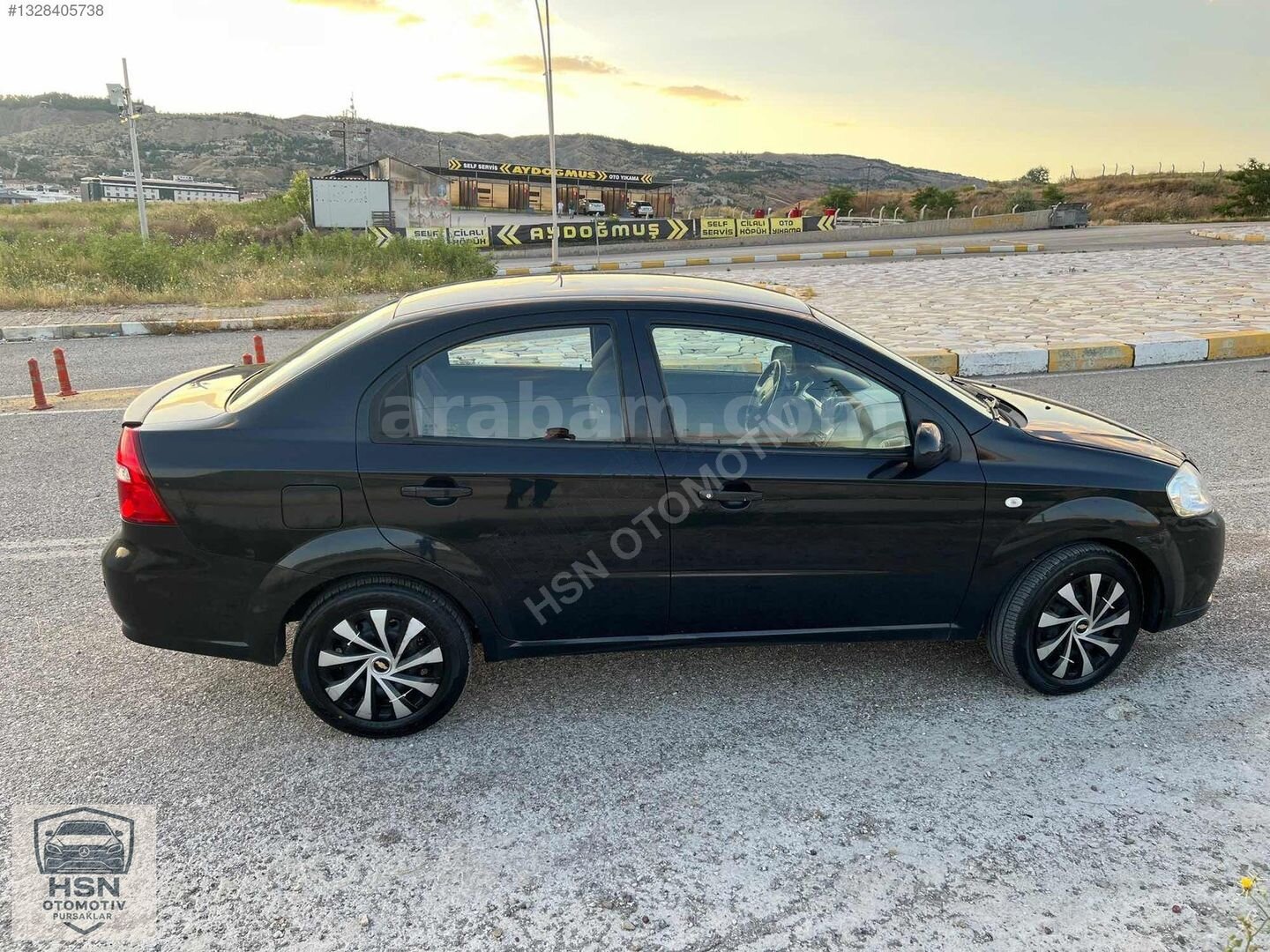 Galeriden Chevrolet Aveo 1.2 LS 2011 Model Ankara 133.000 km Siyah 6