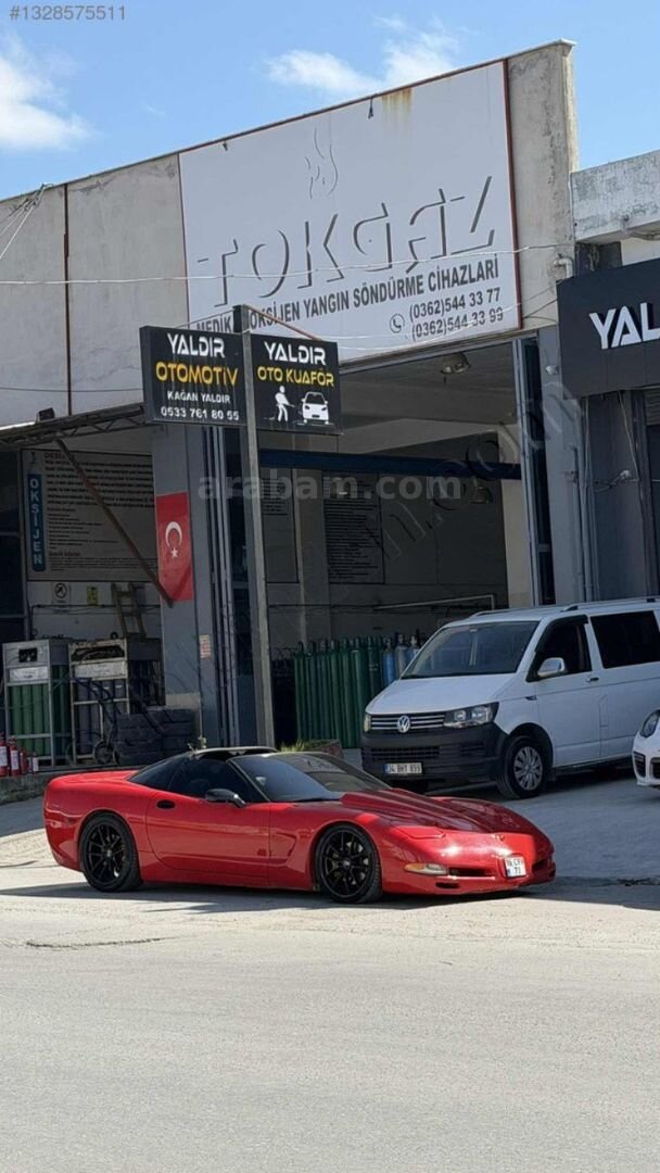 Galeriden Chevrolet Corvette C5 2000 Model Samsun 133.000 km Kırmızı 1