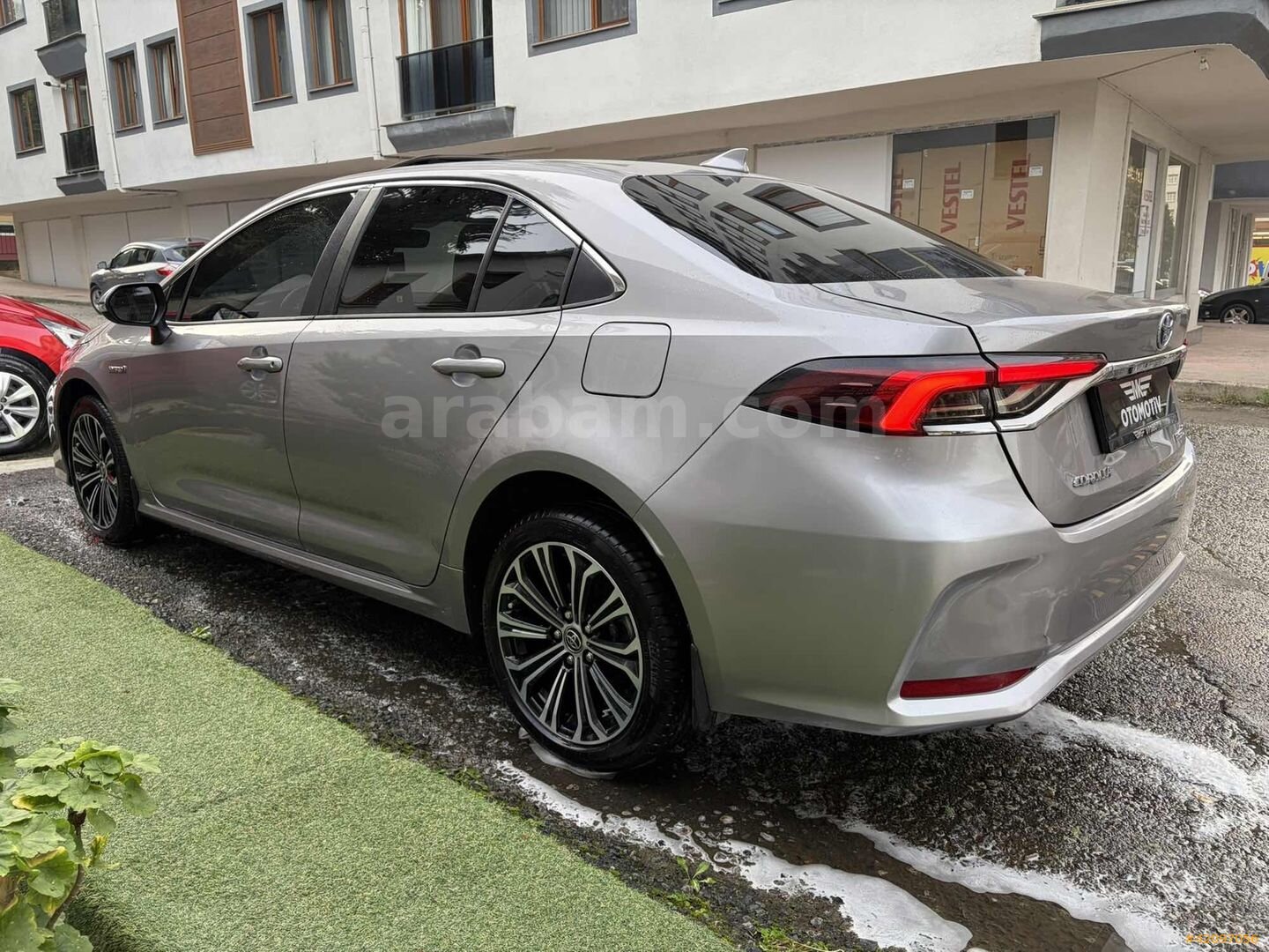 Galeriden Toyota Corolla 1.8 Hybrid Flame X-Pack 2021 Model Rize 113.500 km Gri 5