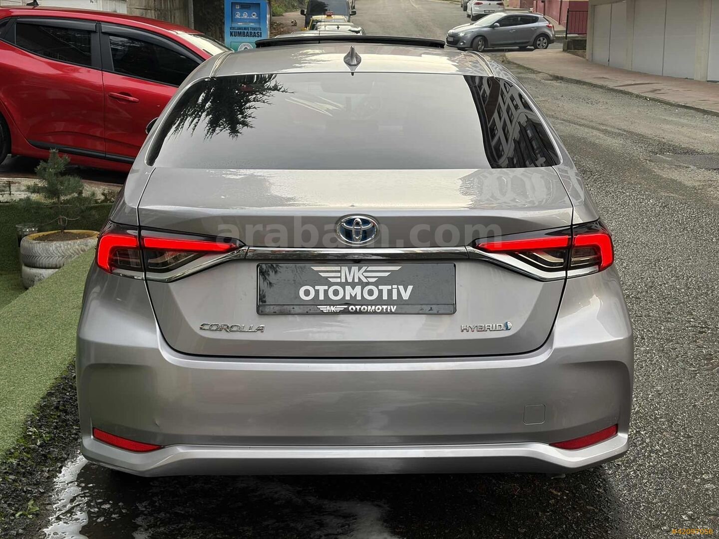 Galeriden Toyota Corolla 1.8 Hybrid Flame X-Pack 2021 Model Rize 113.500 km Gri 6