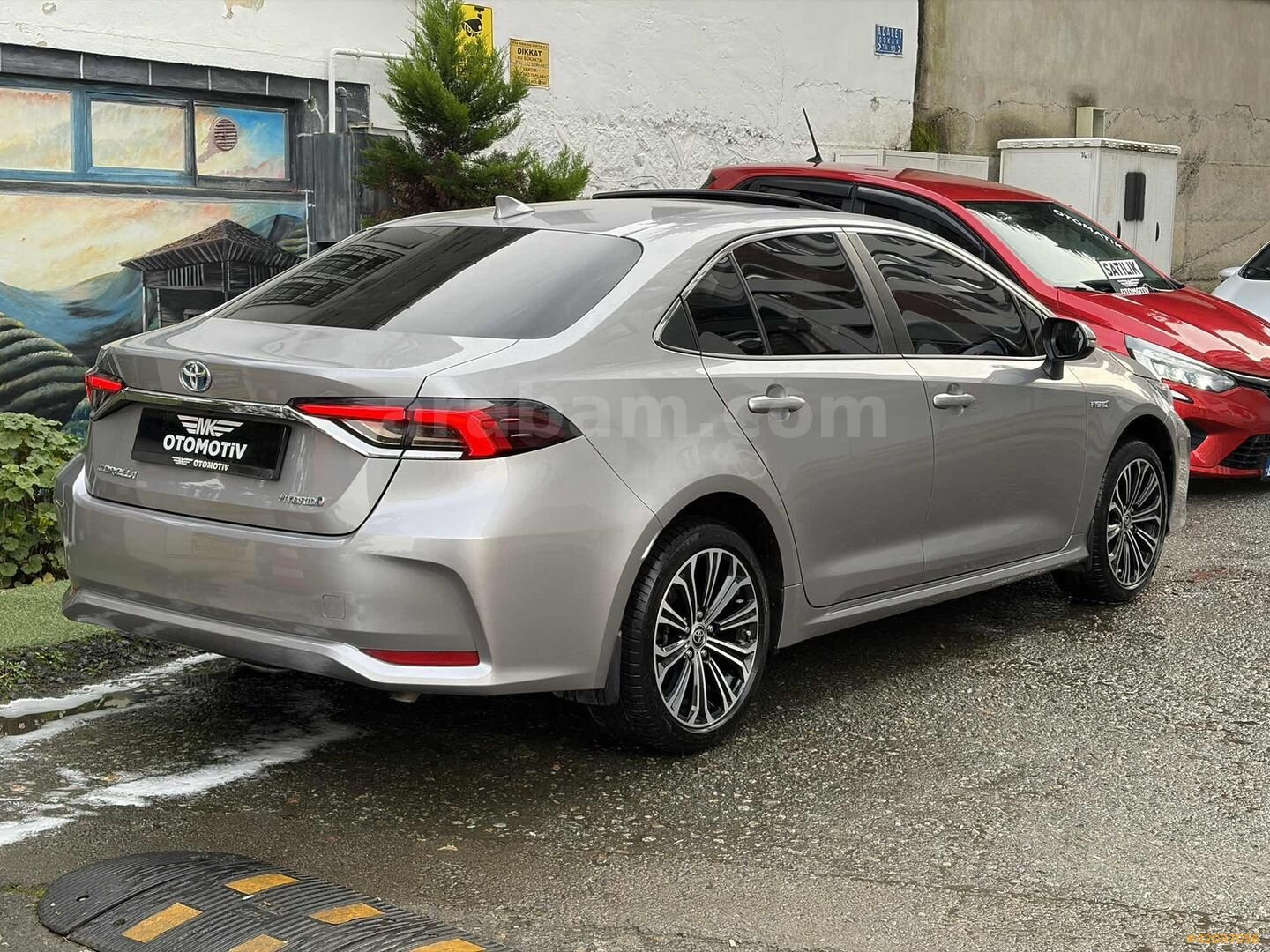 Galeriden Toyota Corolla 1.8 Hybrid Flame X-Pack 2021 Model Rize 113.500 km Gri 7