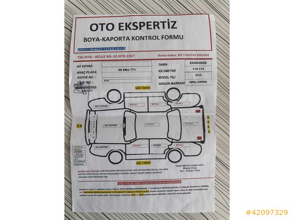2016 MODEL OPEL CORSA 1.4 OTOMATİK VİTES