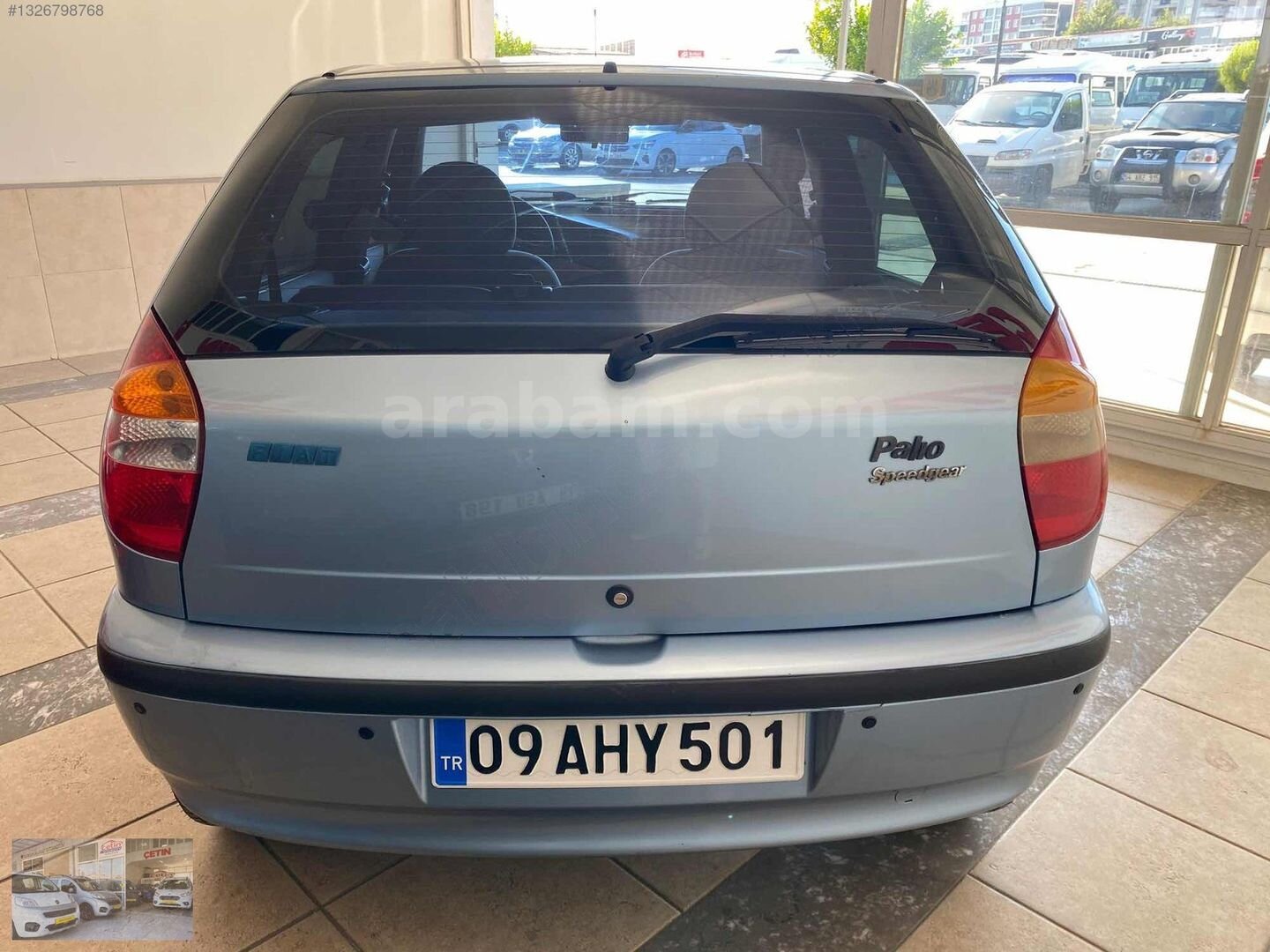 Galeriden Fiat Palio 1.2 EL Speedgear 2005 Model Aydın 112.000 km Mavi 4