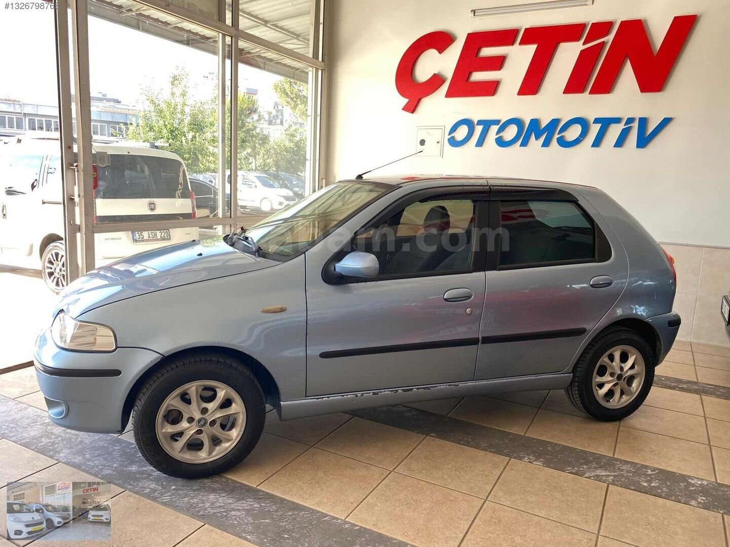 Galeriden Fiat Palio 1.2 EL Speedgear 2005 Model Aydın 112.000 km Mavi 6