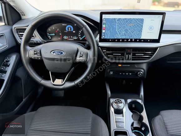 2024-25 ÇIKIŞLI FOCUS 1.5 EcoBlue TİTANİUM STİL BOYASIZ S.BAKIM