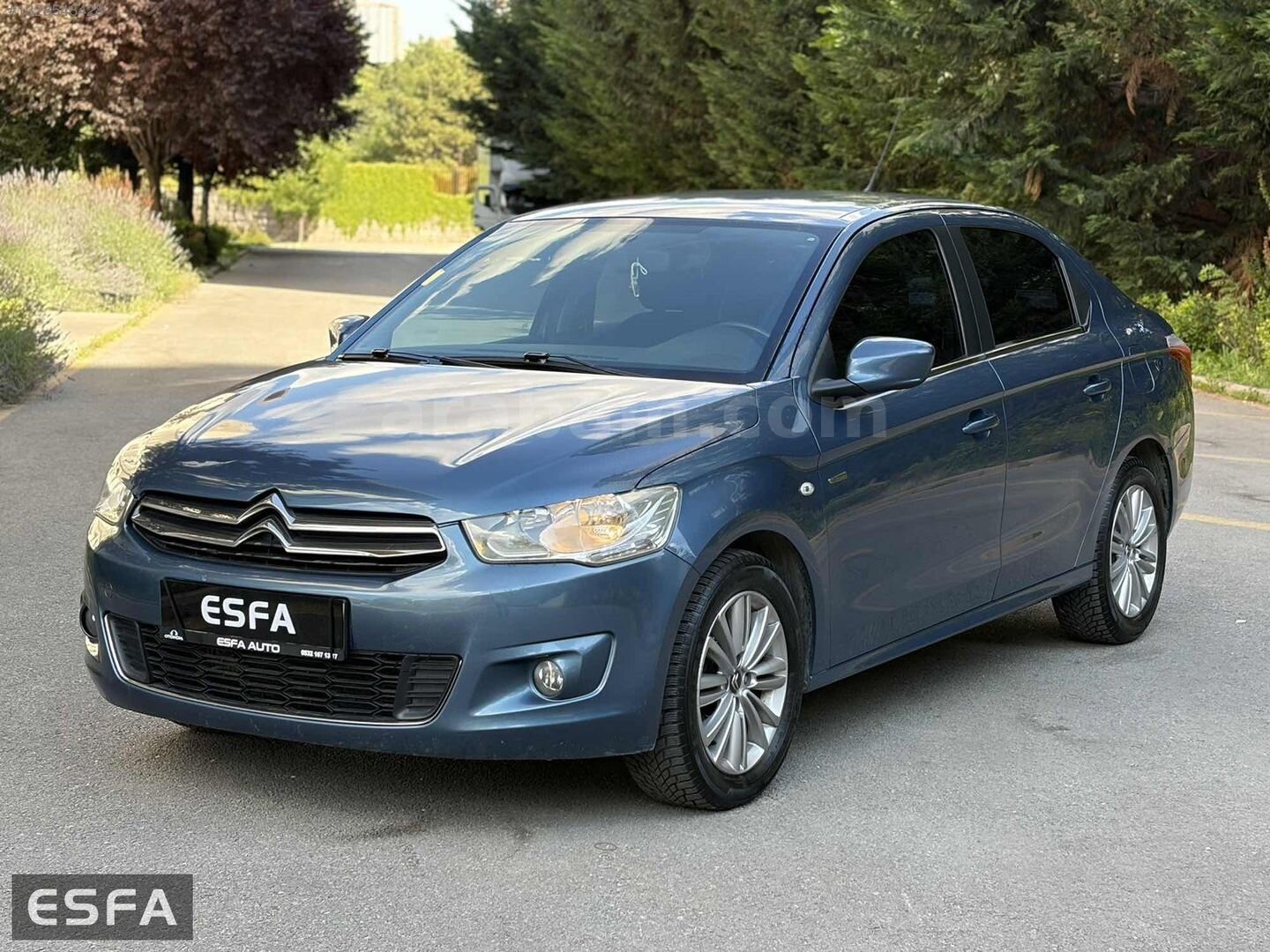 Galeriden Citroen C-Elysée 1.6 HDi Exclusive 2015 Model Ankara 138.000 km Mavi 7