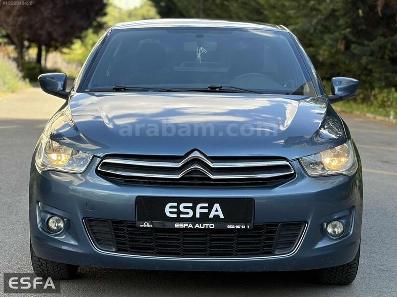 Galeriden Citroen C-Elysée 1.6 HDi Exclusive 2015 Model Ankara 138.000 km Mavi
