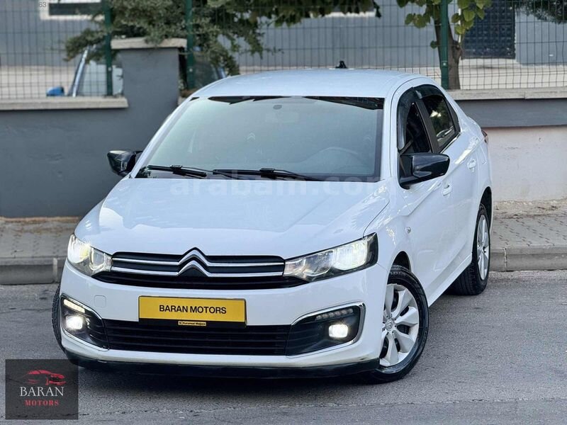 Galeriden Citroen C-Elysée 1.6 HDi Live 2017 Model Gaziantep 215.000 km Beyaz