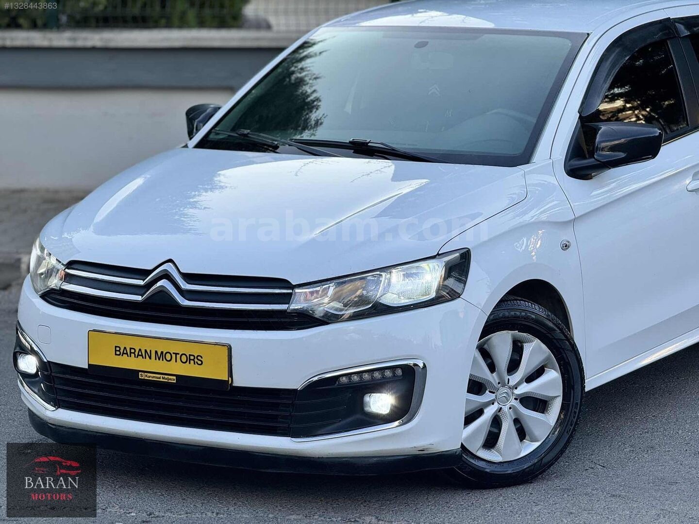 Galeriden Citroen C-Elysée 1.6 HDi Live 2017 Model Gaziantep 215.000 km Beyaz 4