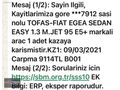 34BRK934 ÖZEL PLAKALI EGEA SATIŞTA