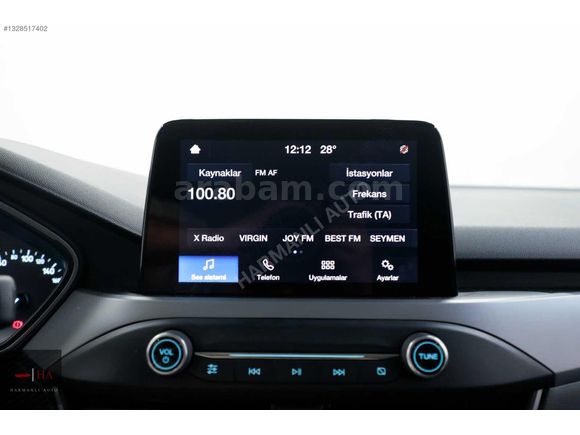 YENİ KASA 2022 49.000 KM FORD FOCUS TREND X SERVİS BAKIMLI