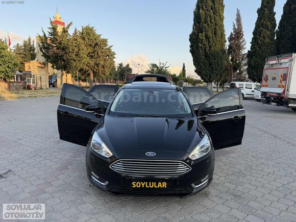 2018 CKŞ FORT FOCUS 1.5 TDCİ TİTANİUM OTOMATİK SANRUOF