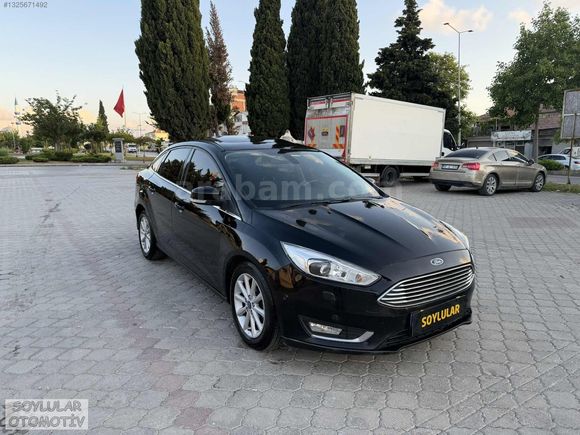 2018 CKŞ FORT FOCUS 1.5 TDCİ TİTANİUM OTOMATİK SANRUOF