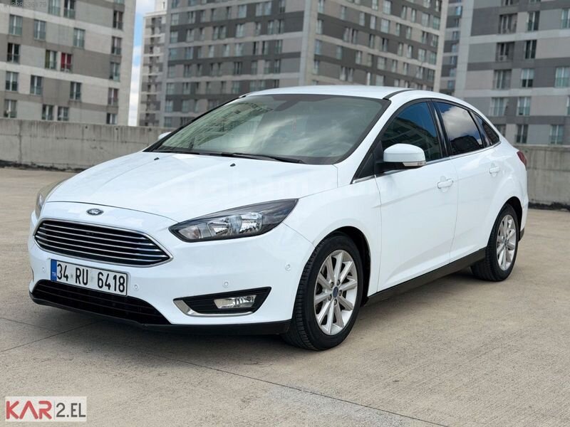 Galeriden Ford Focus 1.5 TDCi Titanium 2016 Model İstanbul 138.708 km Beyaz
