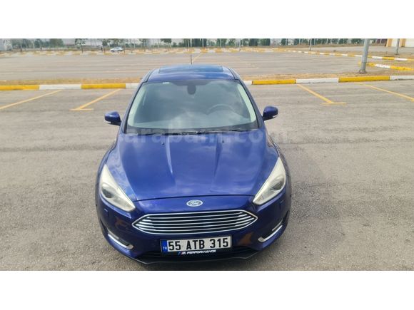 2017 model ford Focus 1.5 dCi otomatik vites sunrooflu düşük km