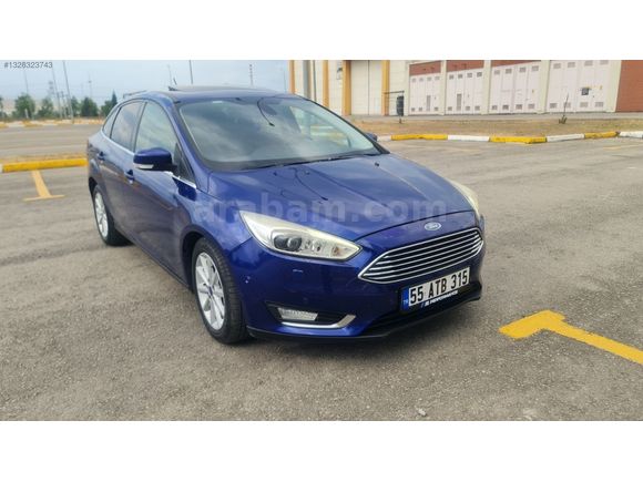 2017 model ford Focus 1.5 dCi otomatik vites sunrooflu düşük km