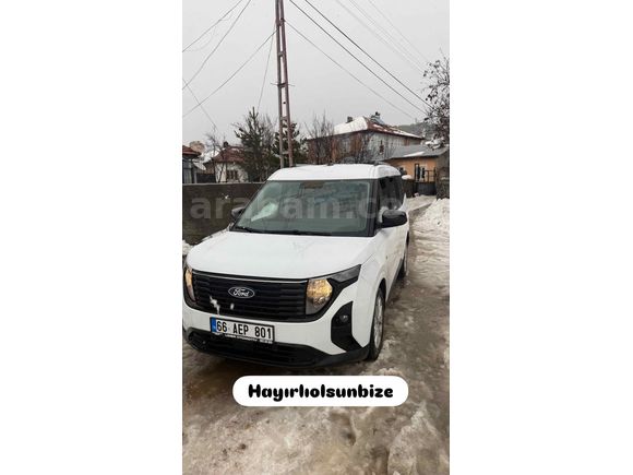 Sahibinden Ford Tourneo Courier 1.5 EcoBlue Active 2024 Model  46 km Beyaz