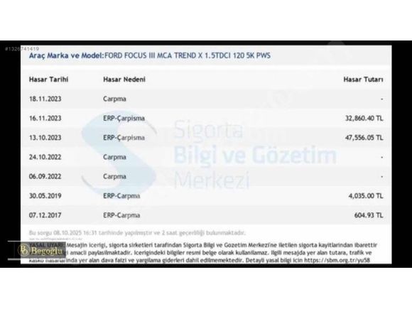 BEGOĞLU OTOMOTİV / FORD FOCUS 2017 TREND X