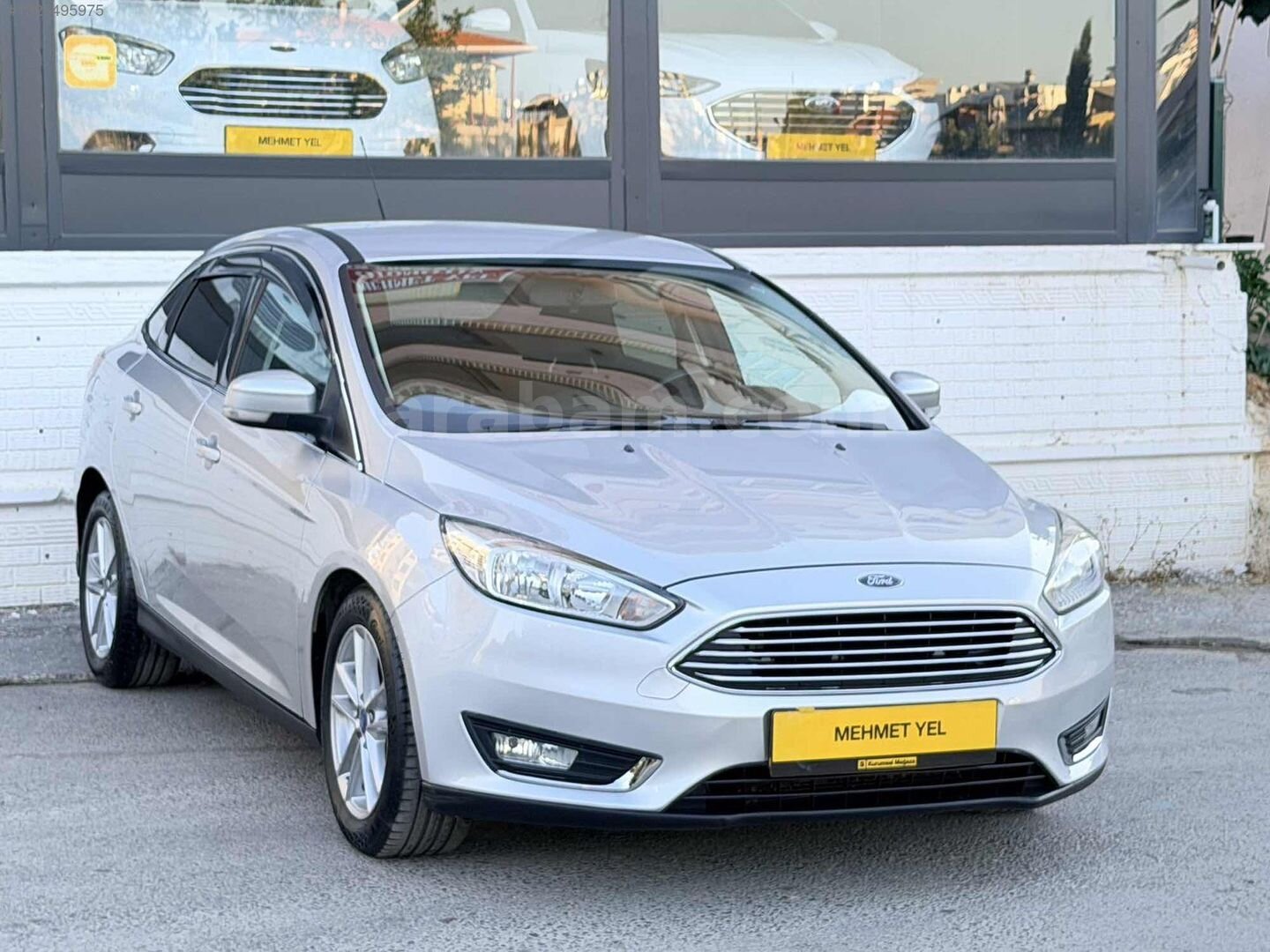 Galeriden Ford Focus 1.5 TDCi Trend X 2016 Model Antalya 166.000 km Gri 2
