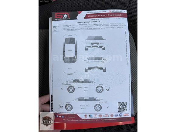 ELİT'TEN Hatasız Linea 2011Model 1.3Multijet 170Binkm TakasOlur