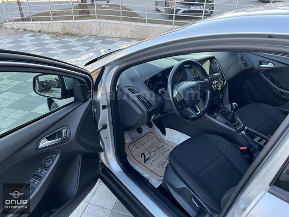 2018 ÇIKIŞLI FORD FOCUS 1.6 Tİ-VCT LPGLİ 94BİN E. TEYP DOLUSU