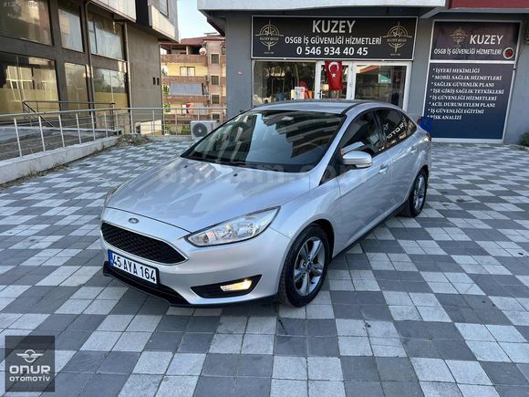 2018 ÇIKIŞLI FORD FOCUS 1.6 Tİ-VCT LPGLİ 94BİN E. TEYP DOLUSU