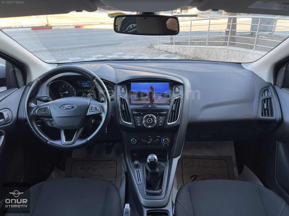 2018 ÇIKIŞLI FORD FOCUS 1.6 Tİ-VCT LPGLİ 94BİN E. TEYP DOLUSU
