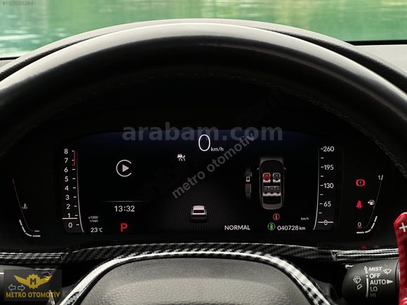 2023 ÇIKIŞ 40 Bin km CİVİC 1.5 VTEC EXECUTİVE PLUS İLK EL Ser.Bk