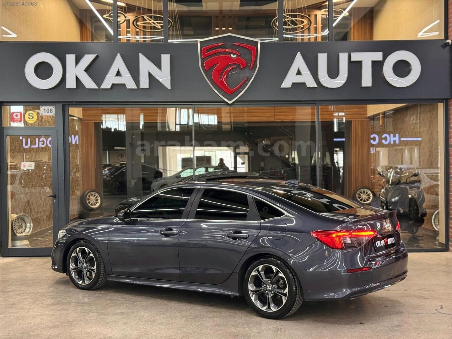 Galeriden Honda Civic 1.5 i-VTEC Executive Plus 2022 Model Ankara 93.500 km Gri 7