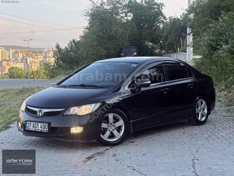 Galeriden Honda Civic 1.6i VTEC Dream 2009 Model Kastamonu 197.000 km Siyah