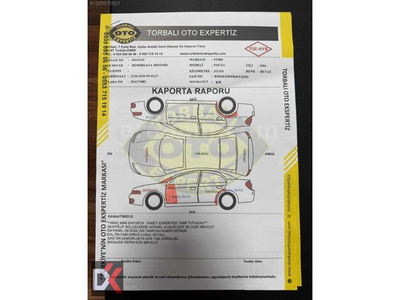 DEMİRKAYA MOTORS'TAN 2006 FORD FOCUS