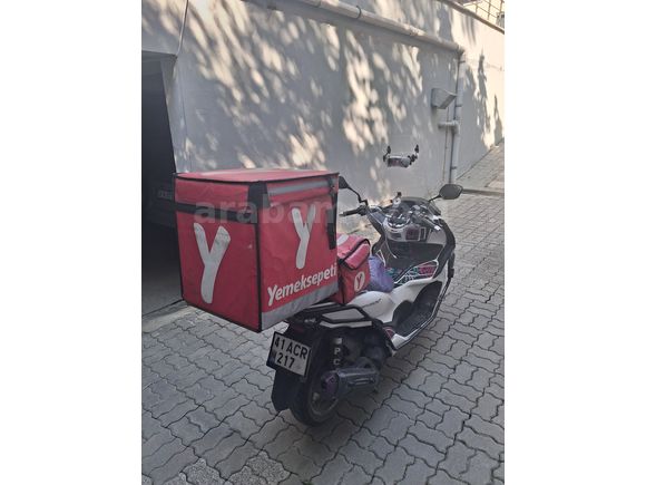 Dolular dolusu Honda PCX 125 masrafsız çanta işli