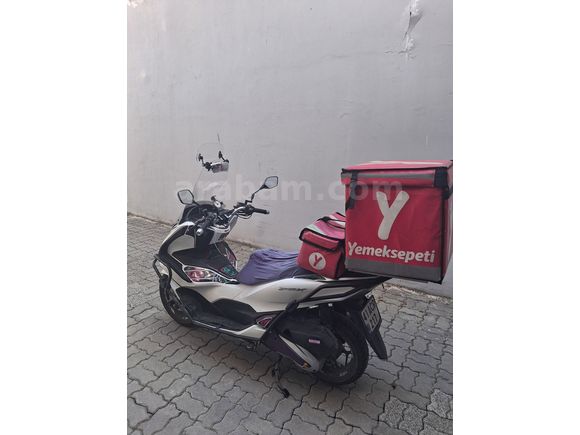 Dolular dolusu Honda PCX 125 masrafsız çanta işli
