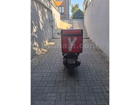 Dolular dolusu Honda PCX 125 masrafsız çanta işli