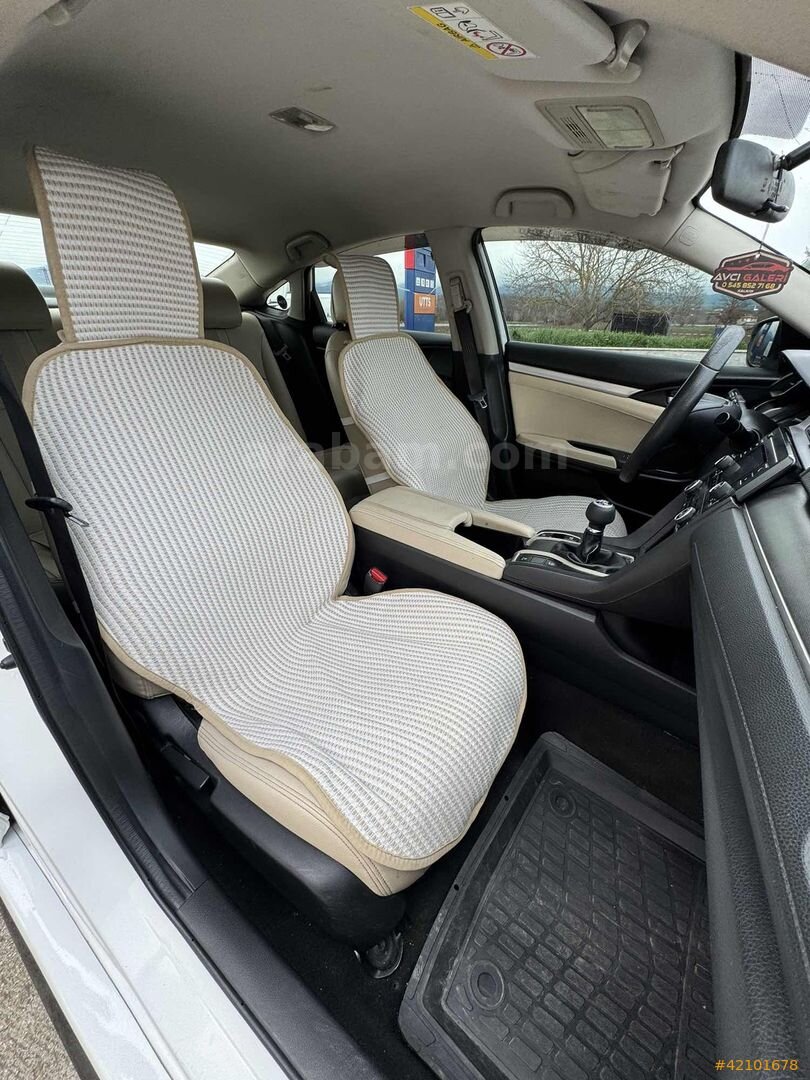 Galeriden Honda Civic 1.6i DTEC Elegance 2018 Model Çanakkale 200.000 km Beyaz 4