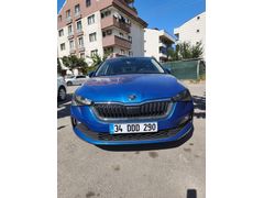 Sahibinden Skoda Scala 1.6 TDI Premium 2020 Model  128.000 km Mavi