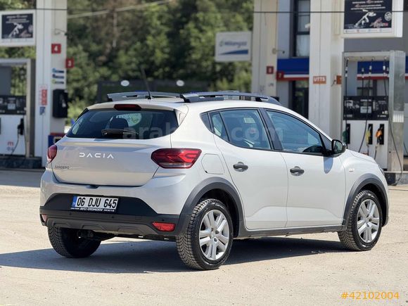 AVCI GALERİDEN 2022 HATASIZ , BOYASIZ SANDERO STEPWAY 1.0 TCE