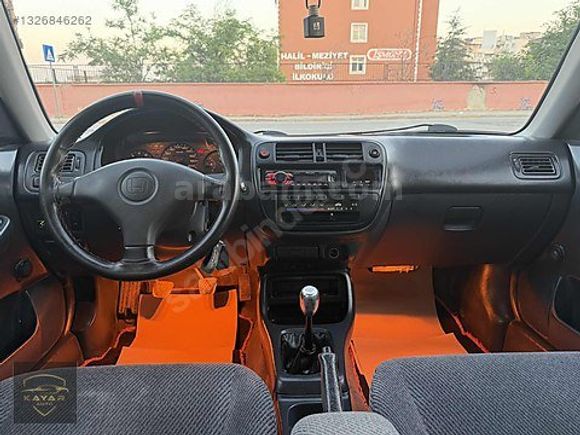 KAYAR AUTO`dan 98 MODEL 1.6 İ ES DEĞİŞENSİZ HONDA CİVİC