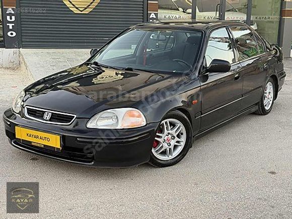 KAYAR AUTO`dan 98 MODEL 1.6 İ ES DEĞİŞENSİZ HONDA CİVİC