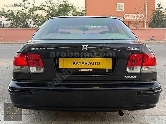KAYAR AUTO`dan 98 MODEL 1.6 İ ES DEĞİŞENSİZ HONDA CİVİC