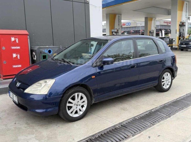 Galeriden Honda Civic 1.6 LS 2002 Model Mersin 370.000 km Mavi